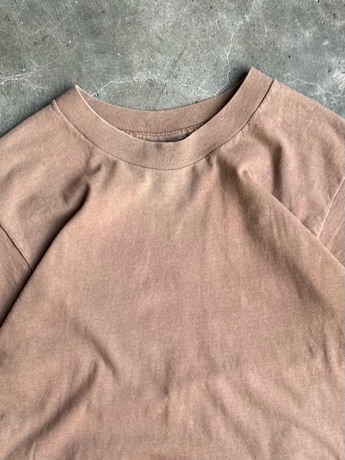 Vintage Blank Brown Tee - S