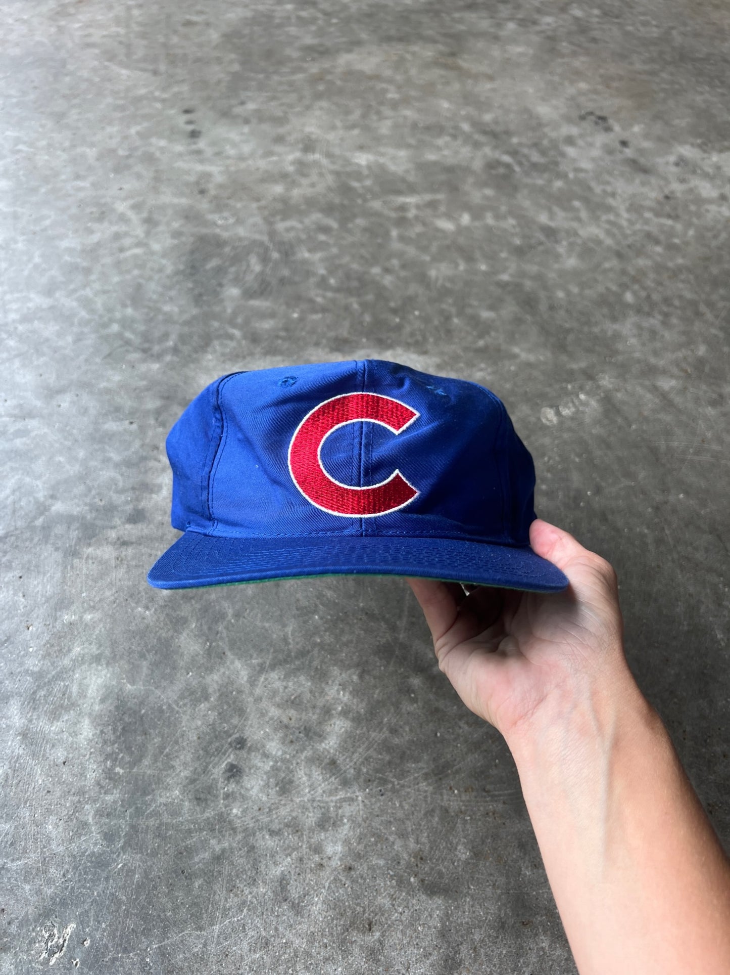 Vintage Chicago Cubs Trucker Snapback Hat