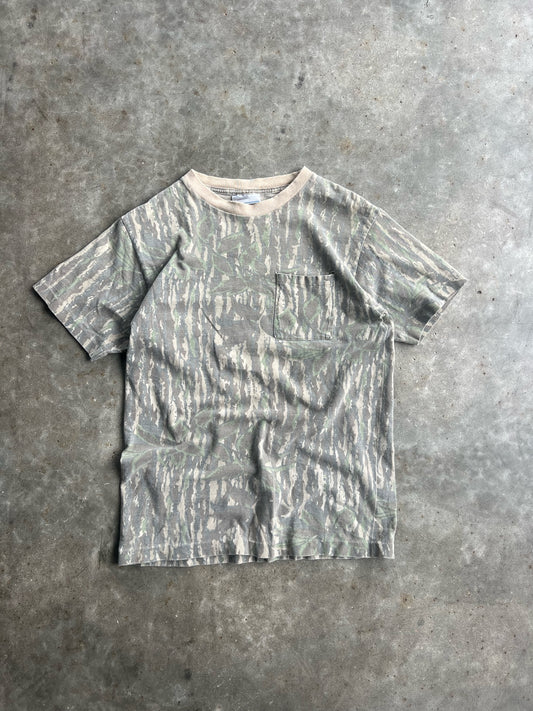 Vintage Faded Sports Afield Camo Shirt - L