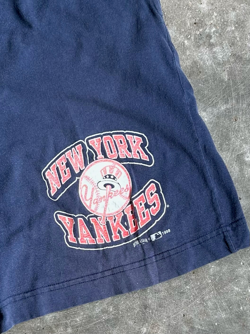 Vintage Navy New York Yankees Shorts - XL