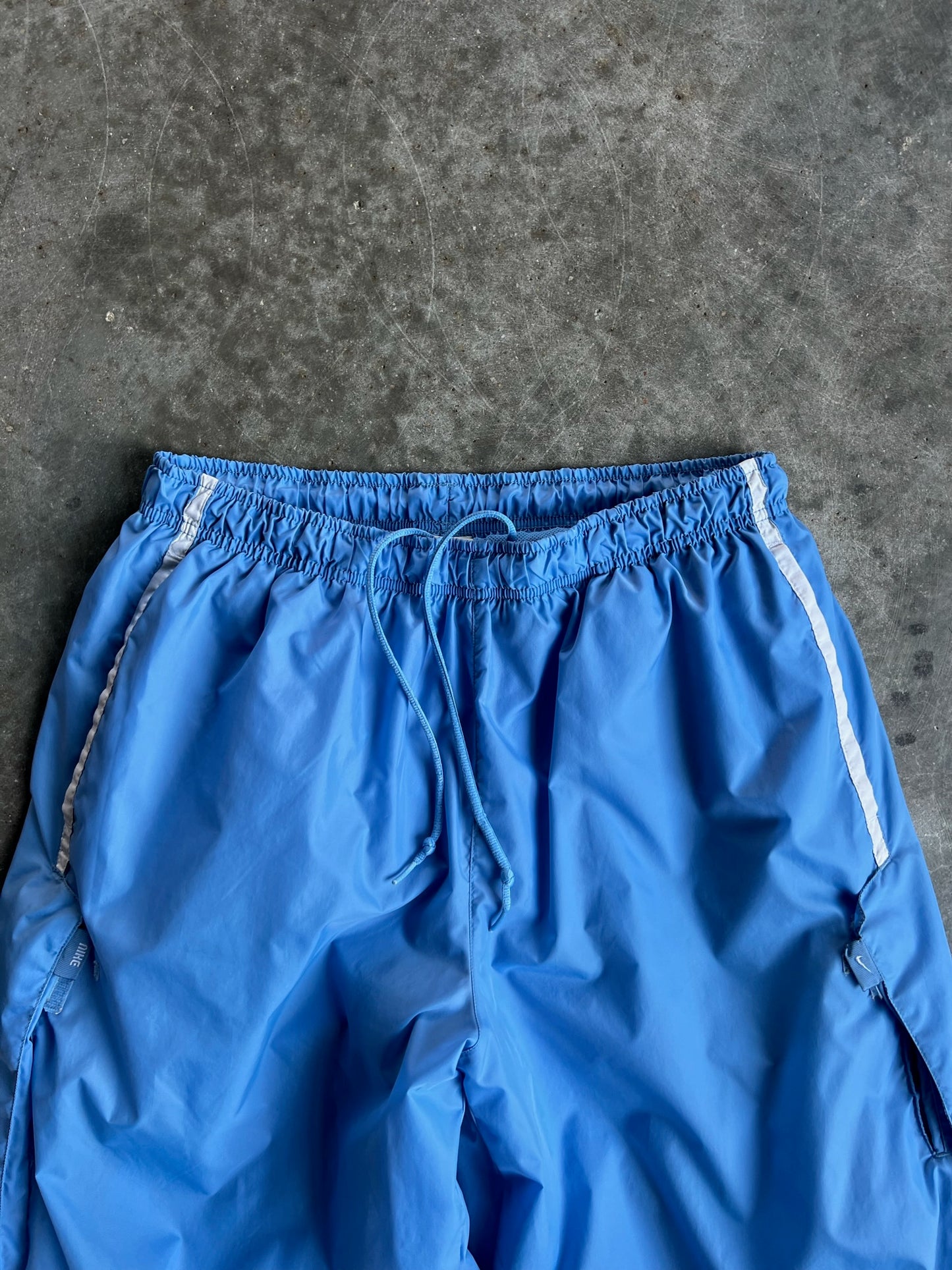 Vintage Sky Blue Nike Track Pants - XL