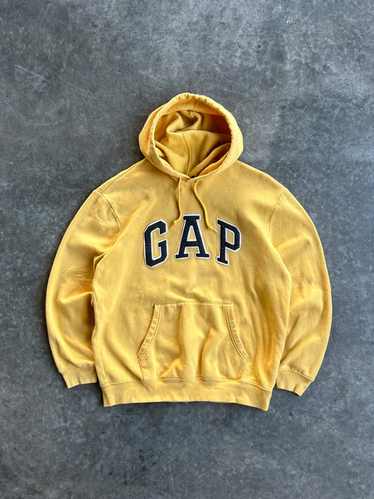 Vintage Yellow GAP Hoodie - L