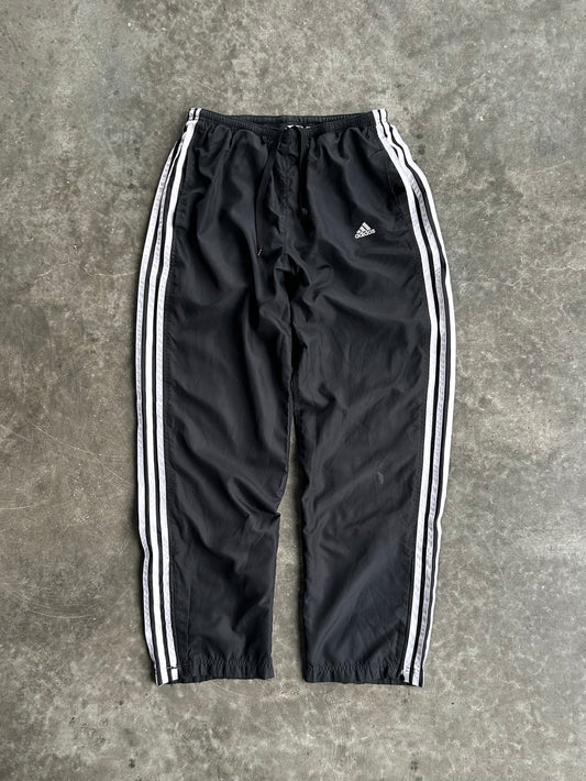 Vintage Black Adidas Track Pants - M