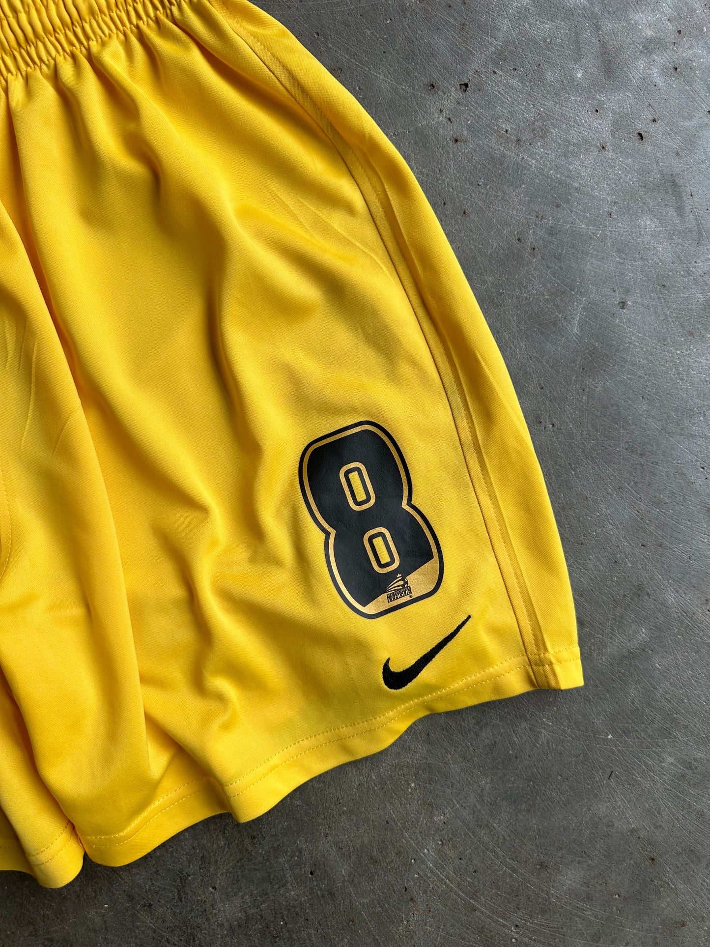 Vintage Yellow Nike Soccer Shorts - XL