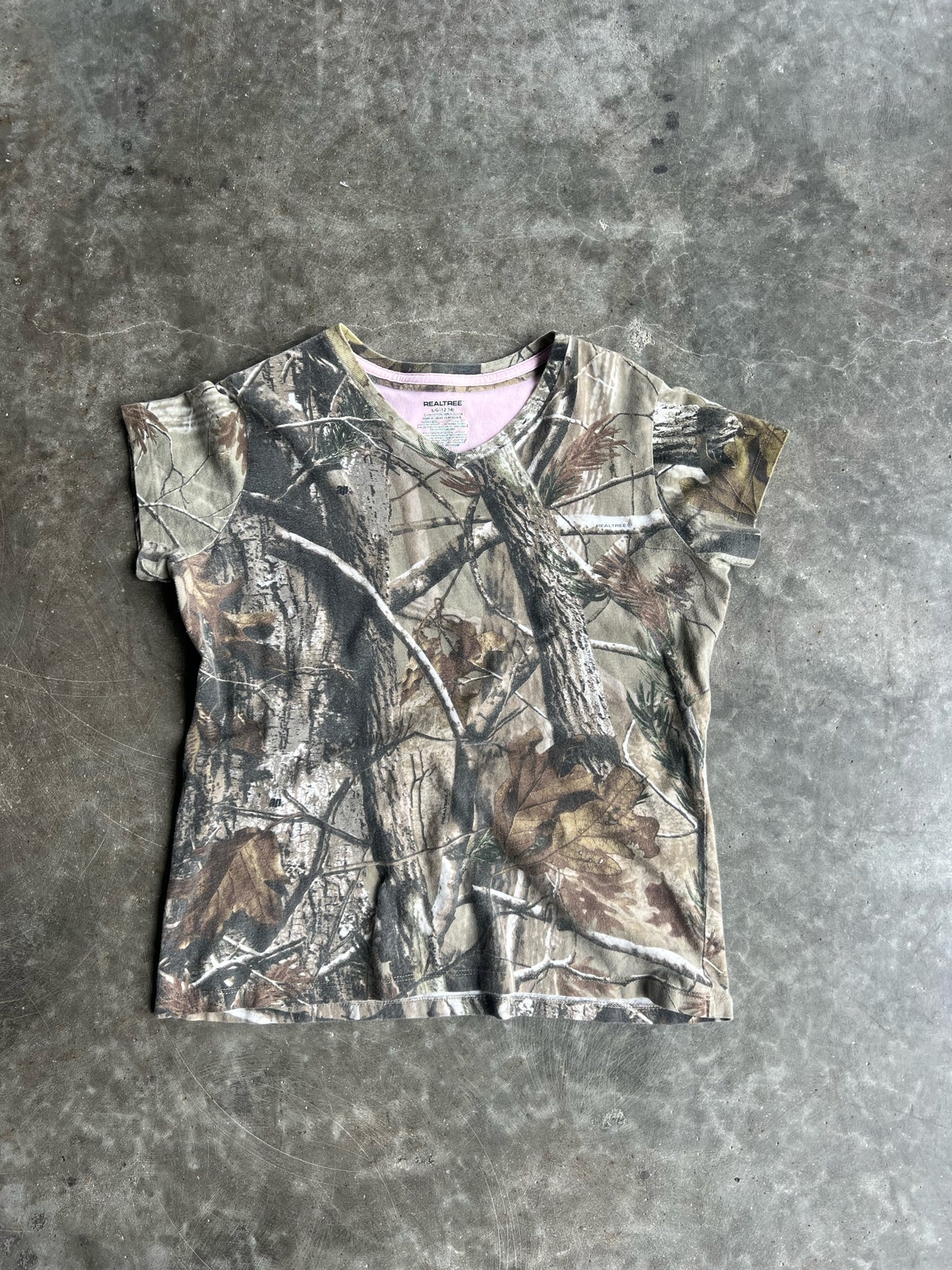 Vintage Realtree Camo Shirt - L