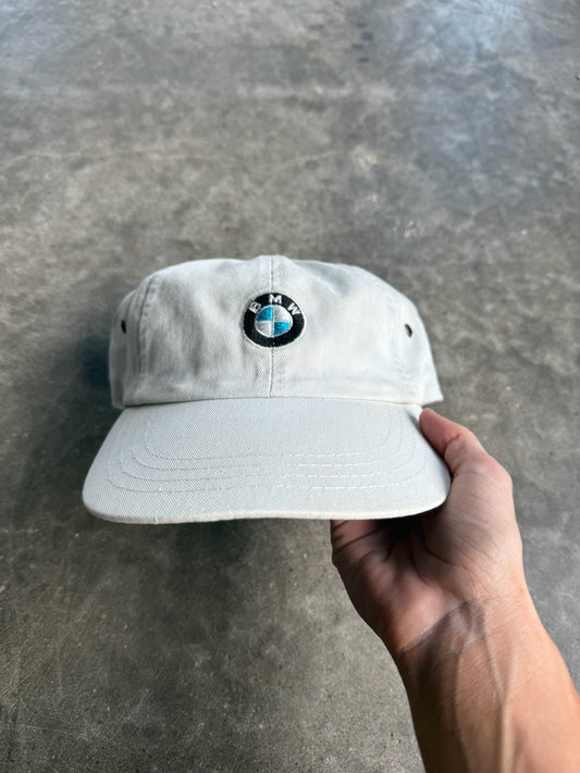 Vintage White BMW Adjustable Hat