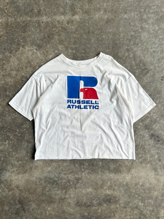 Vintage Cropped Russell Athletic Shirt - XL