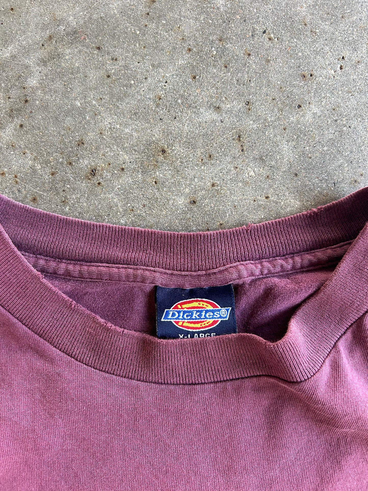 Vintage Dickies Maroon Shirt - XL