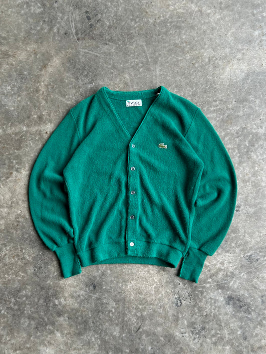 Vintage Izod Lacoste Cardigan - L