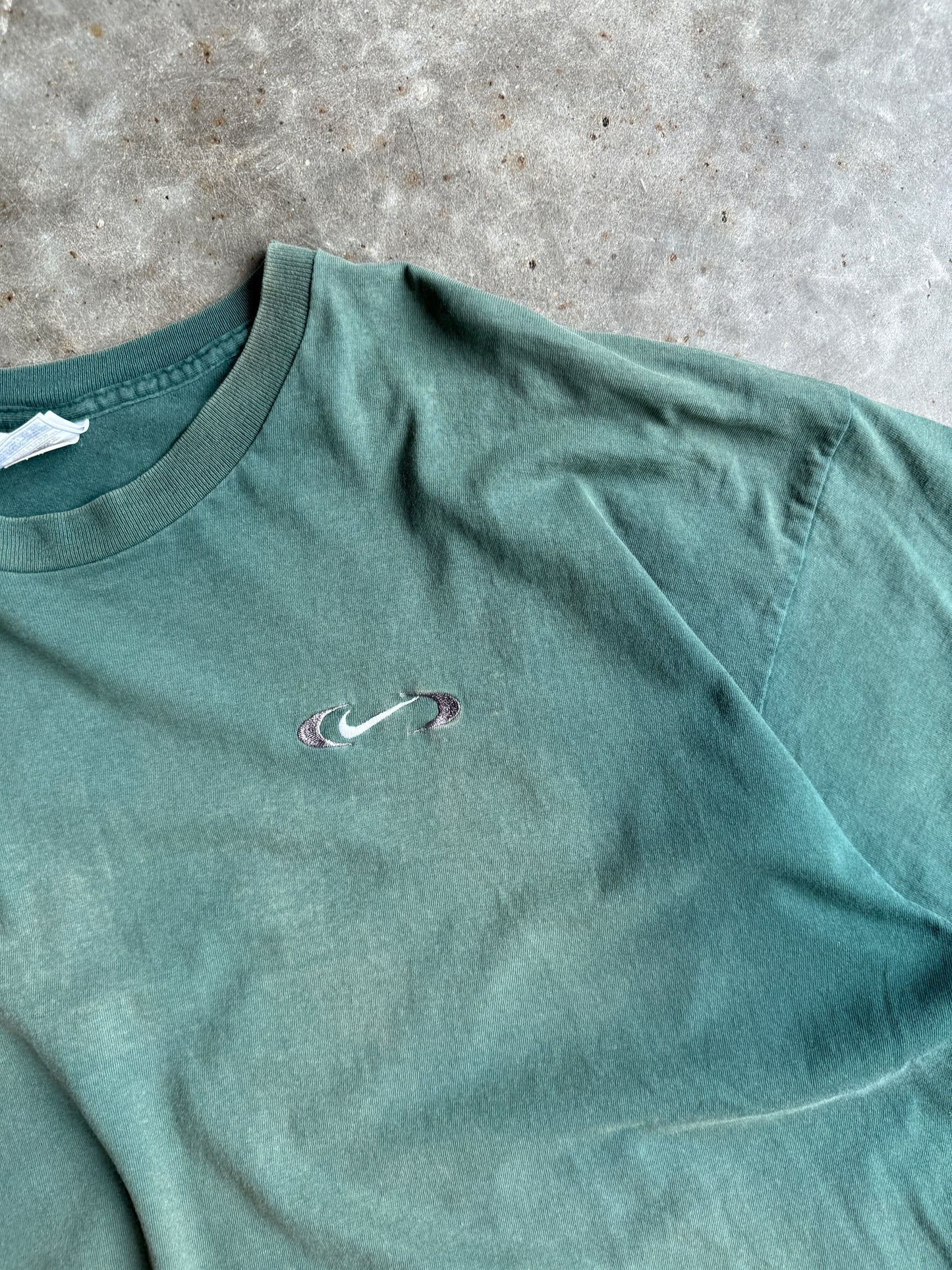 Vintage 90s Nike Green Shirt - XXL