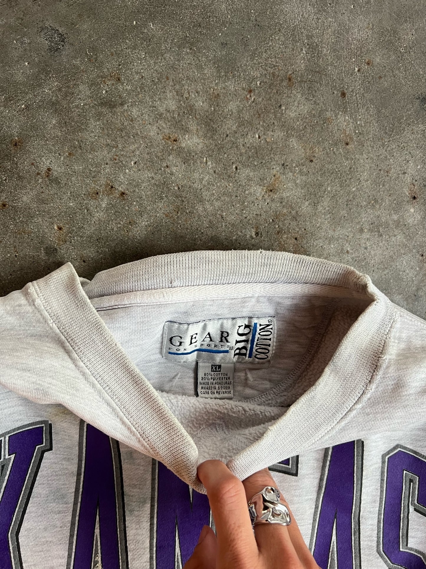 Vintage Kansas State Crew - XL