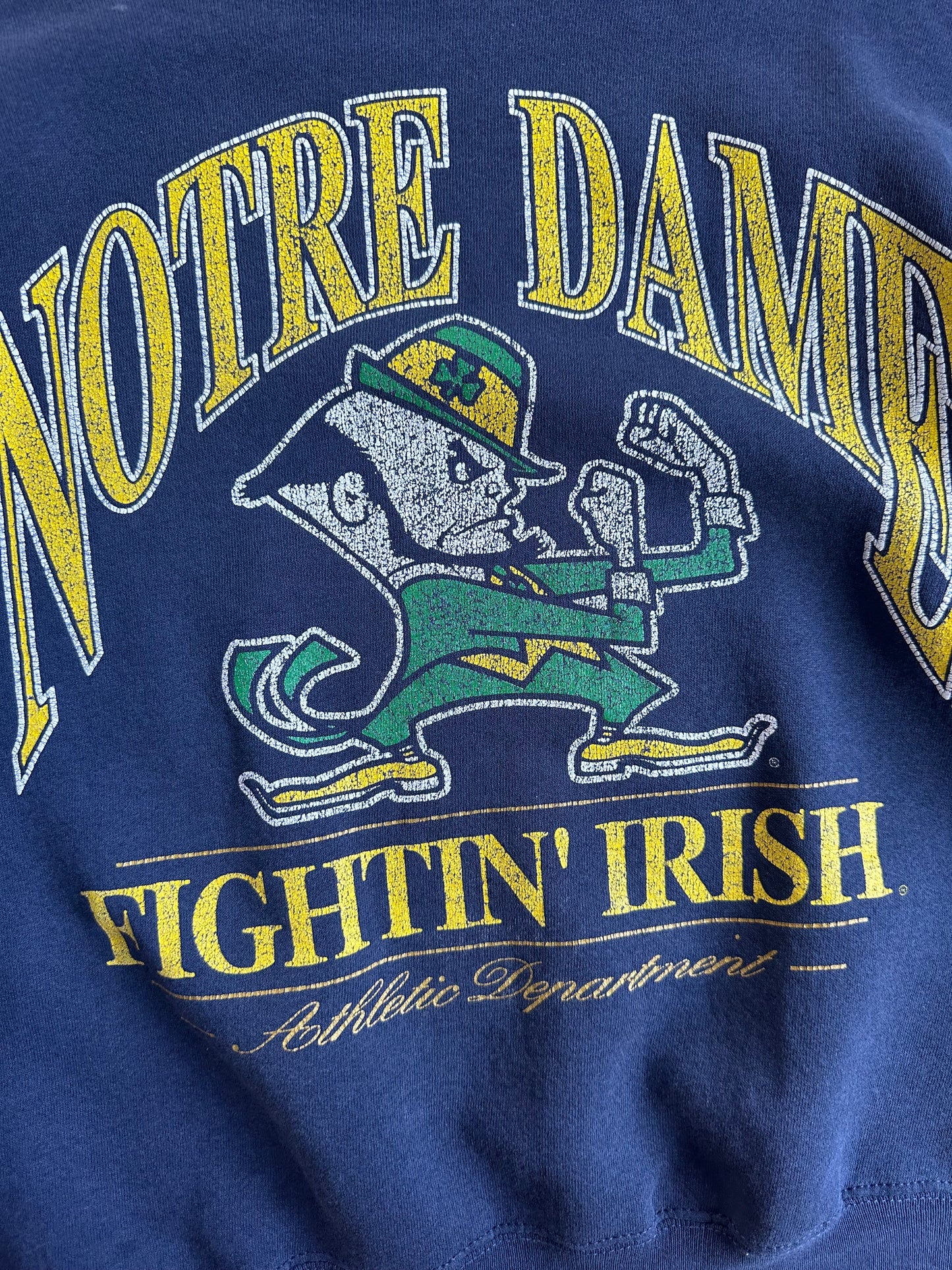 Vintage Notre Dame Crew - L