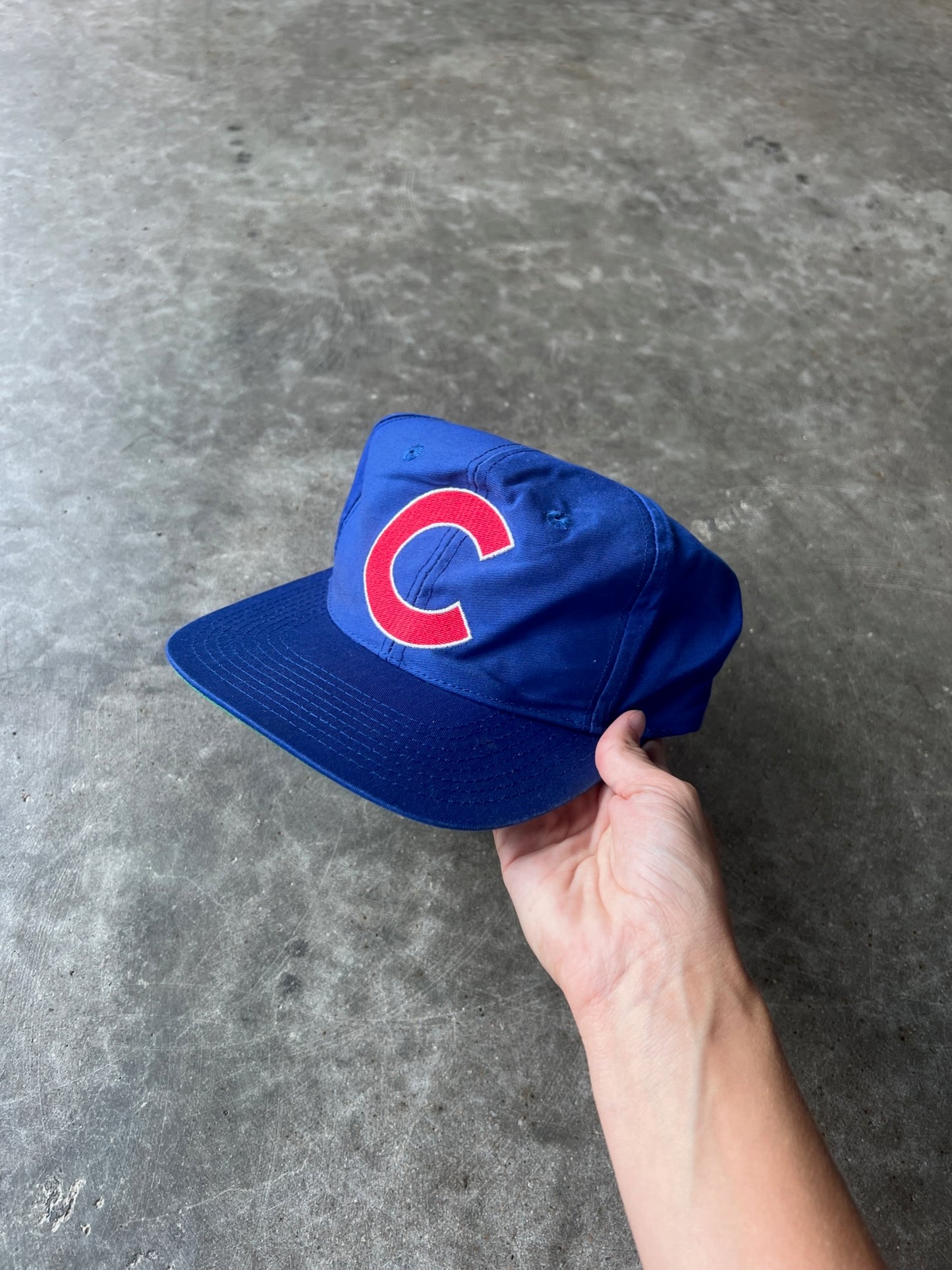 Vintage Chicago Cubs Trucker Snapback Hat