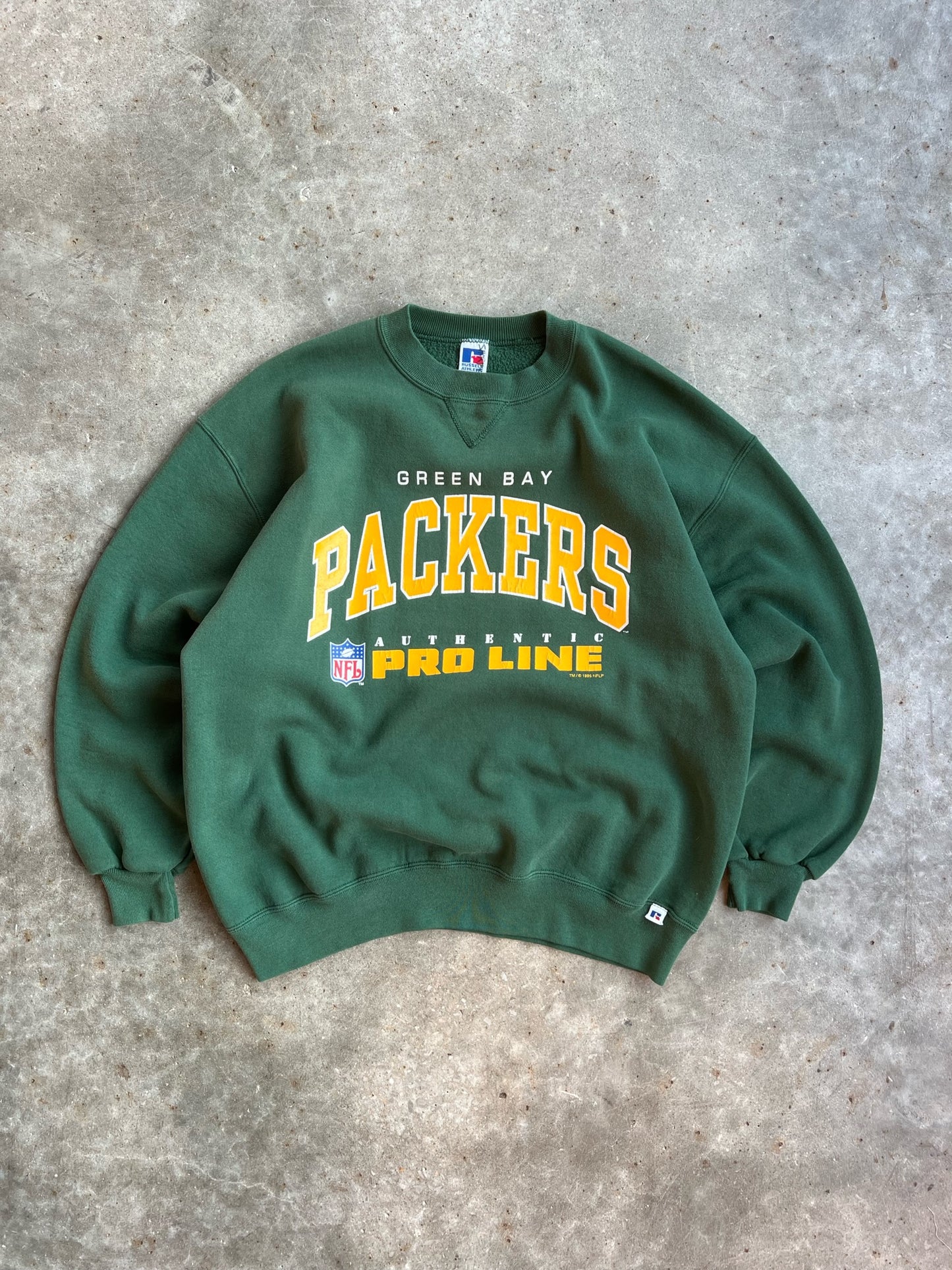 Vintage Green Bay Packers NFL Proline Crew - XL