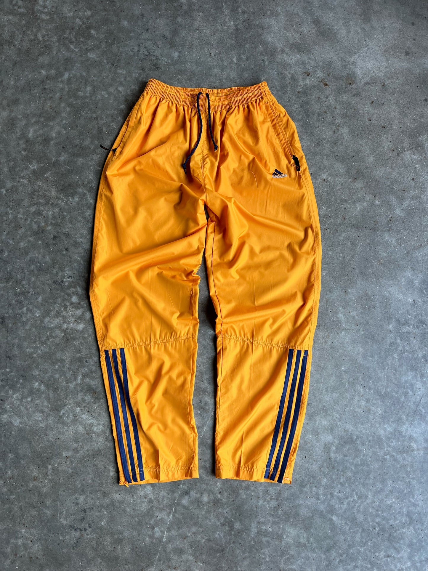 Vintage Yellow Adidas Track Pants - S