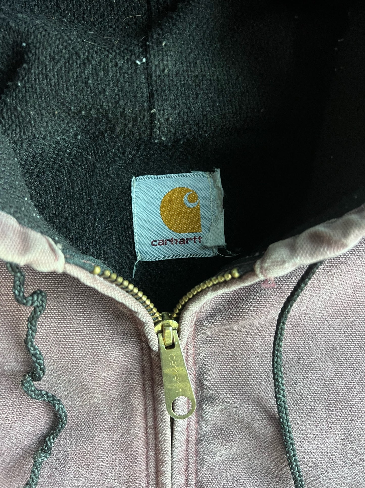 Vintage Mauve Hooded Carhartt Jacket - L