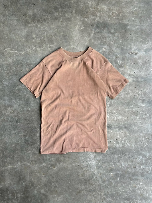 Vintage Blank Brown Tee - S