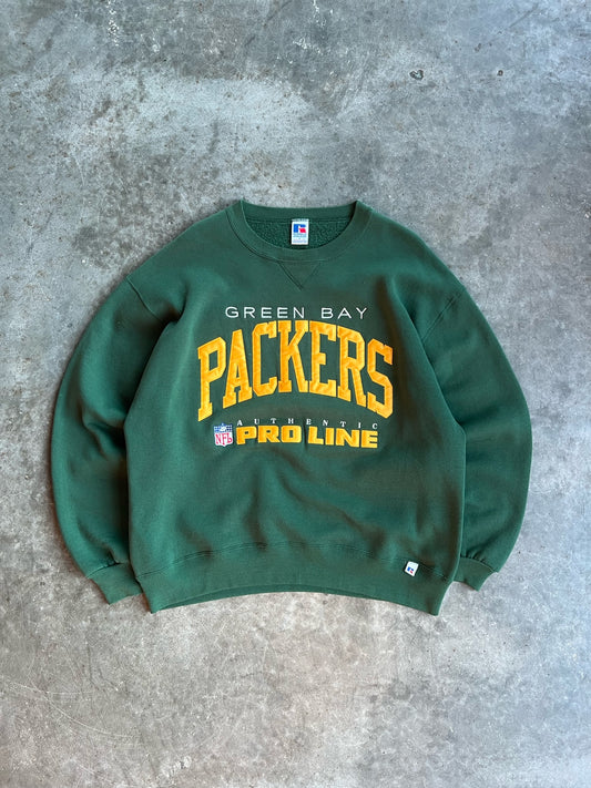 Vintage Green Bay Packers ProLine Crew - L