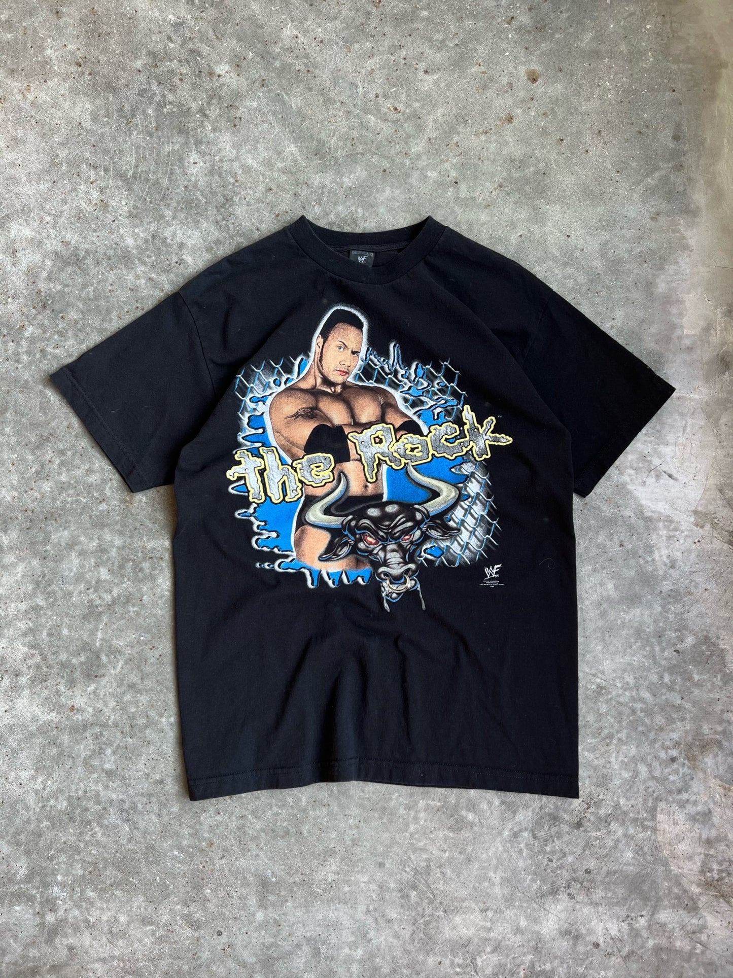 Vintage The Rock WWF shirt - XL
