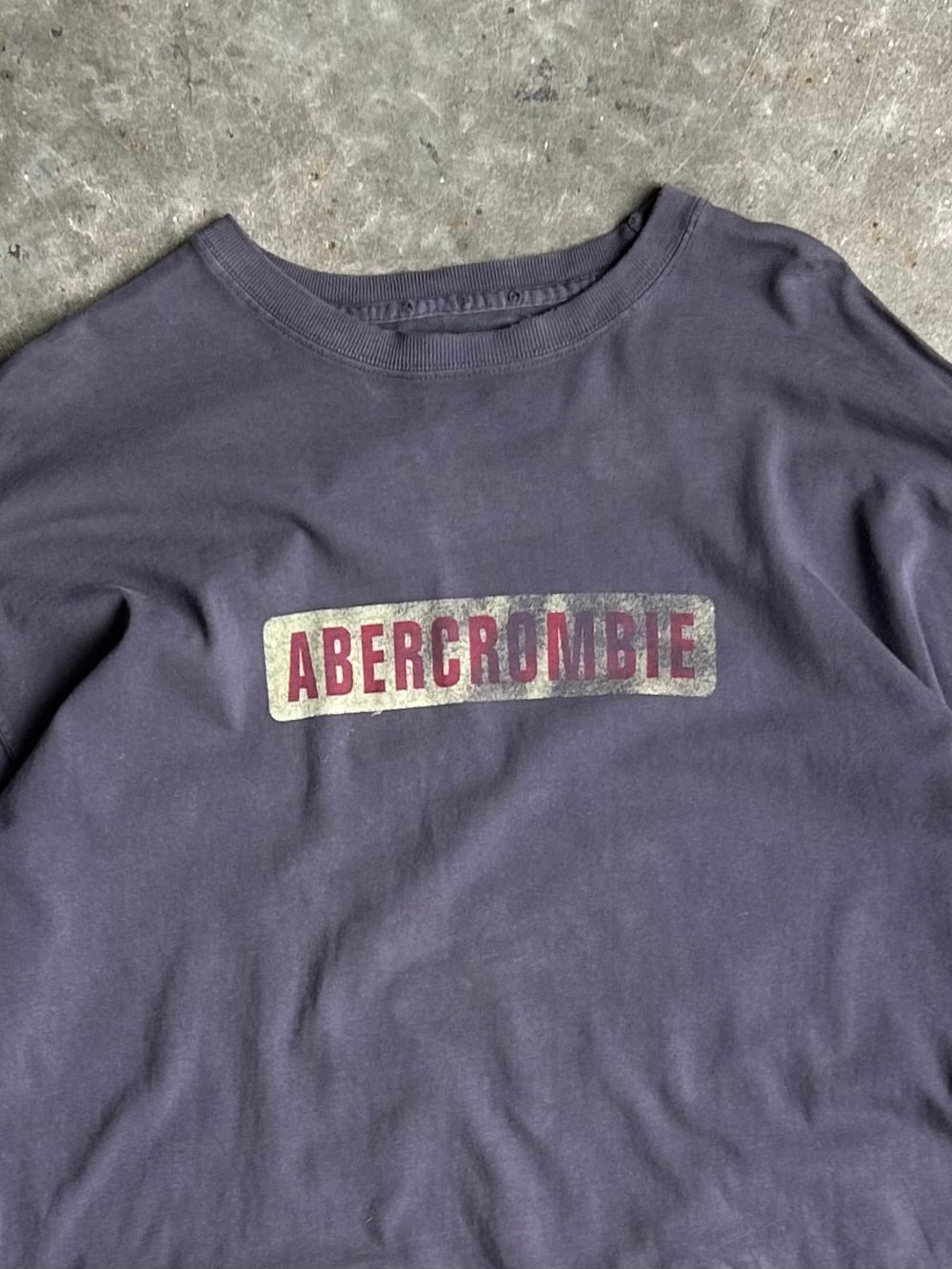 Vintage Navy Abercrombie & Fitch Long Sleeve Shirt - XL