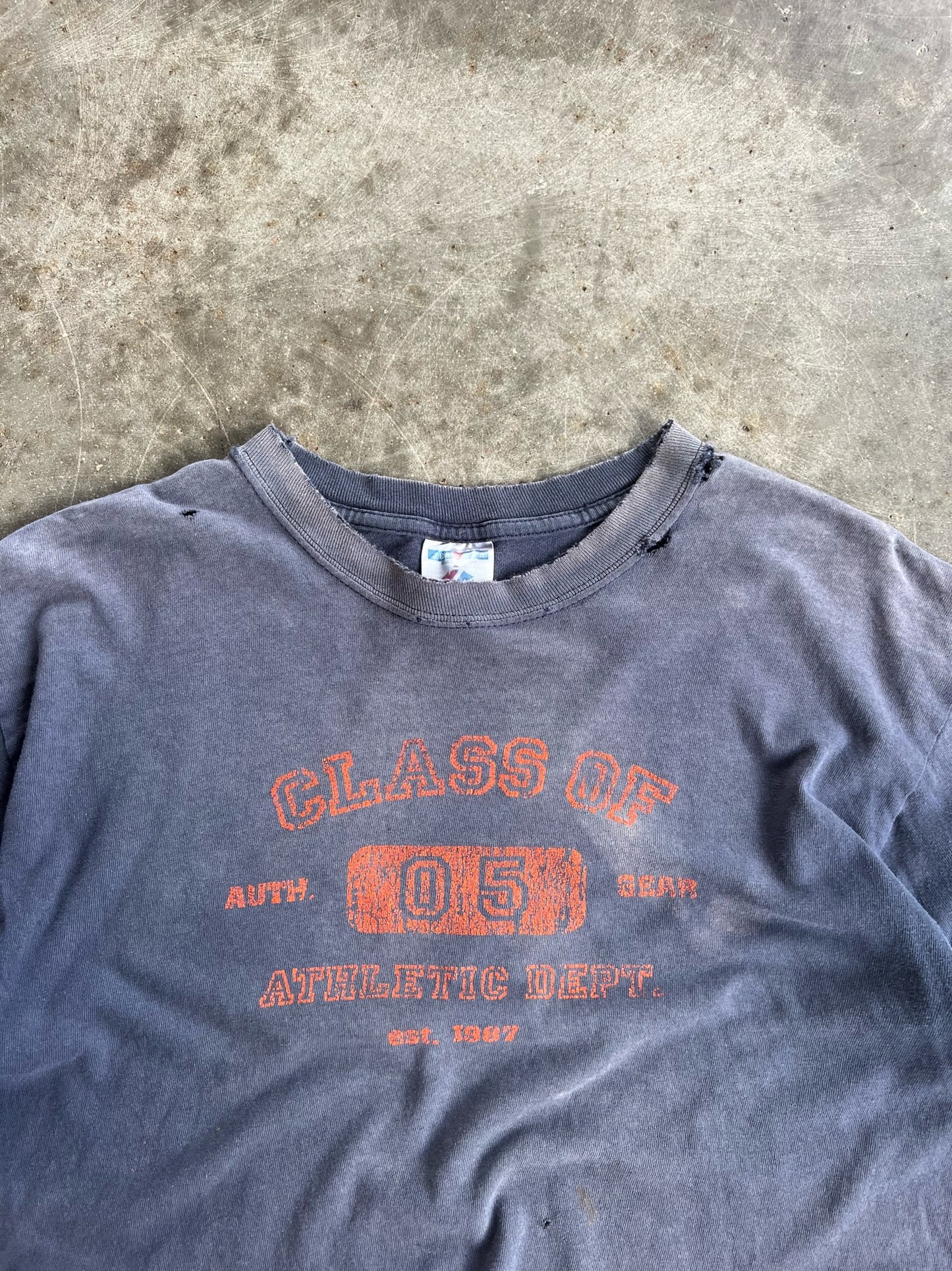 Faded Class Of ‘05 Athletics Dept. Shirt - L