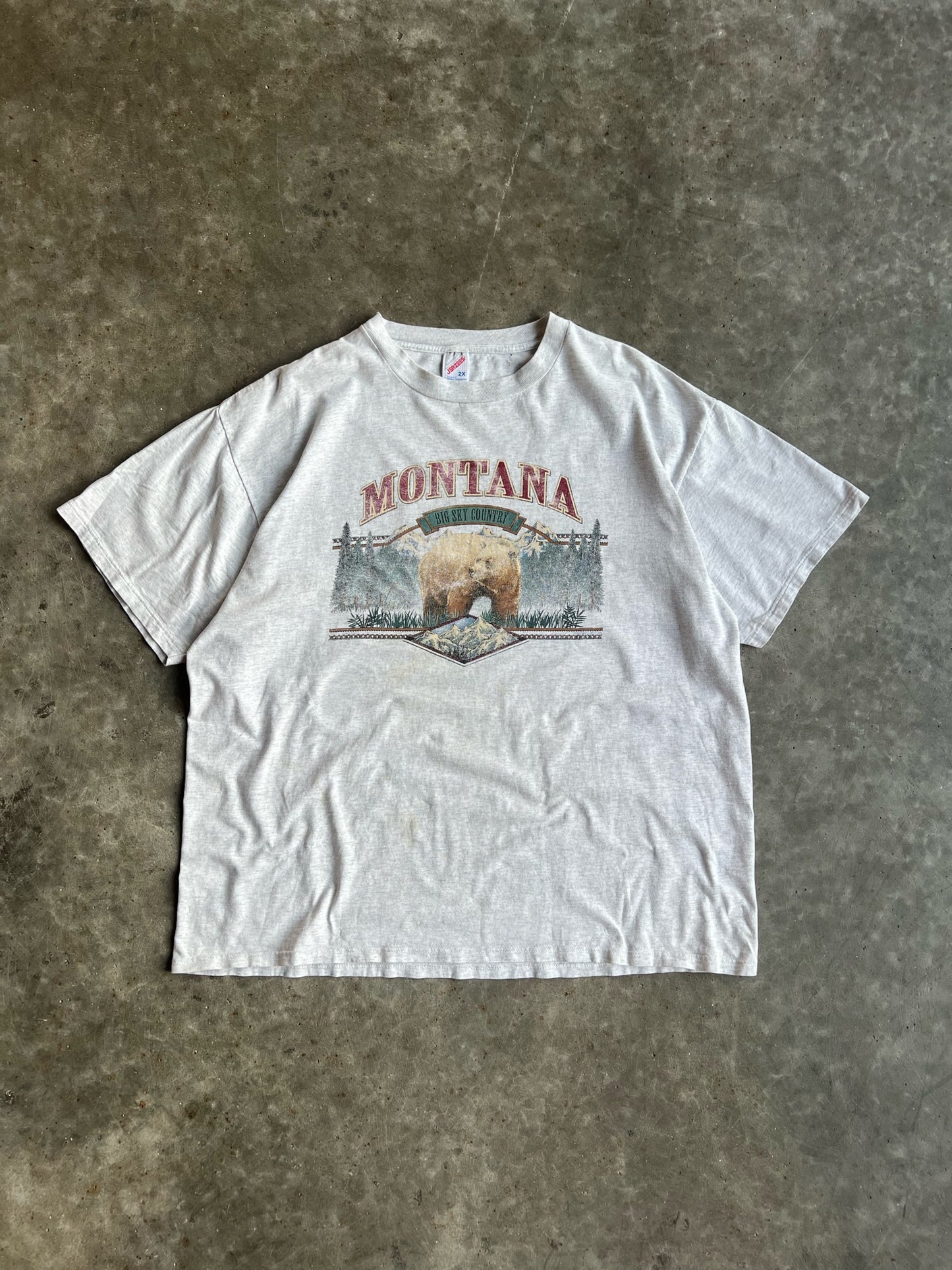 Vintage Montana Jerzees Shirt - XXL