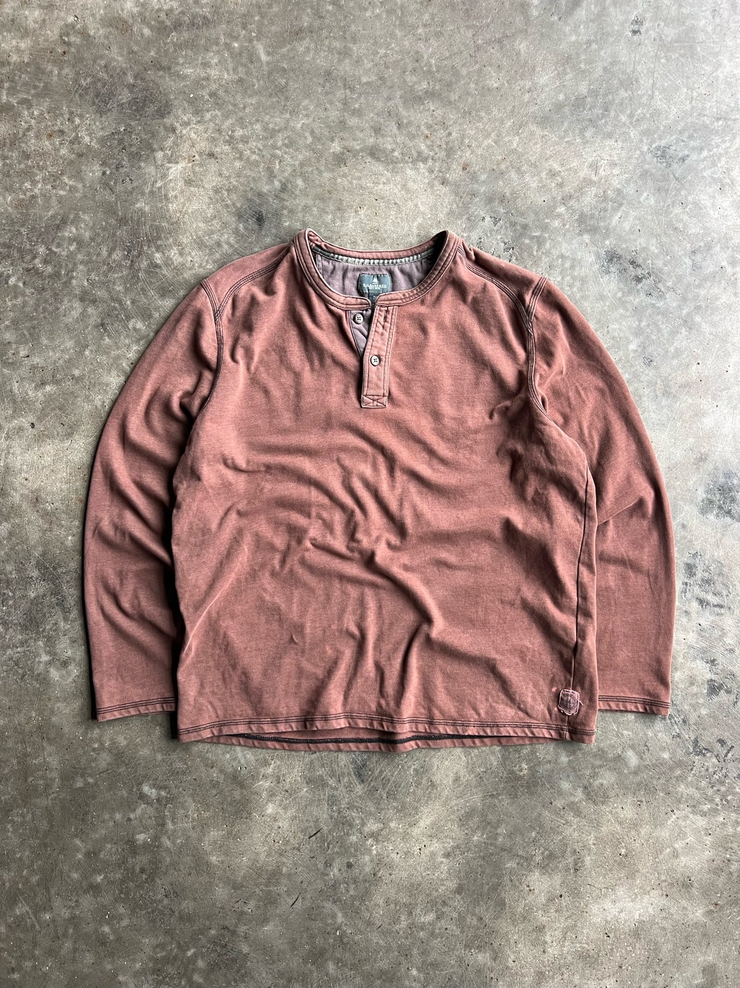 Vintage Rust G. H. Bass & Co. Long Sleeve Shirt - XL