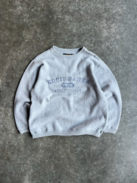 Vintage Grey Eddie Bauer Crew - S