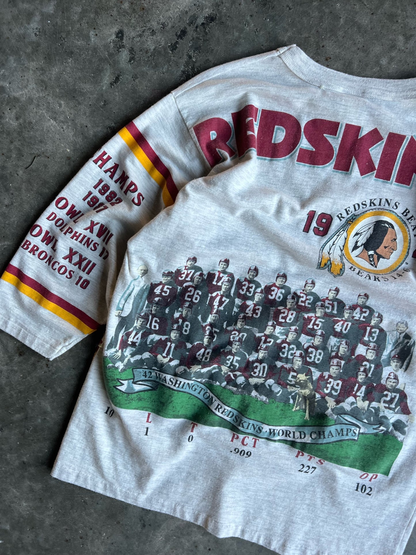 Vintage Washington Redskins Long Gone Shirt - L