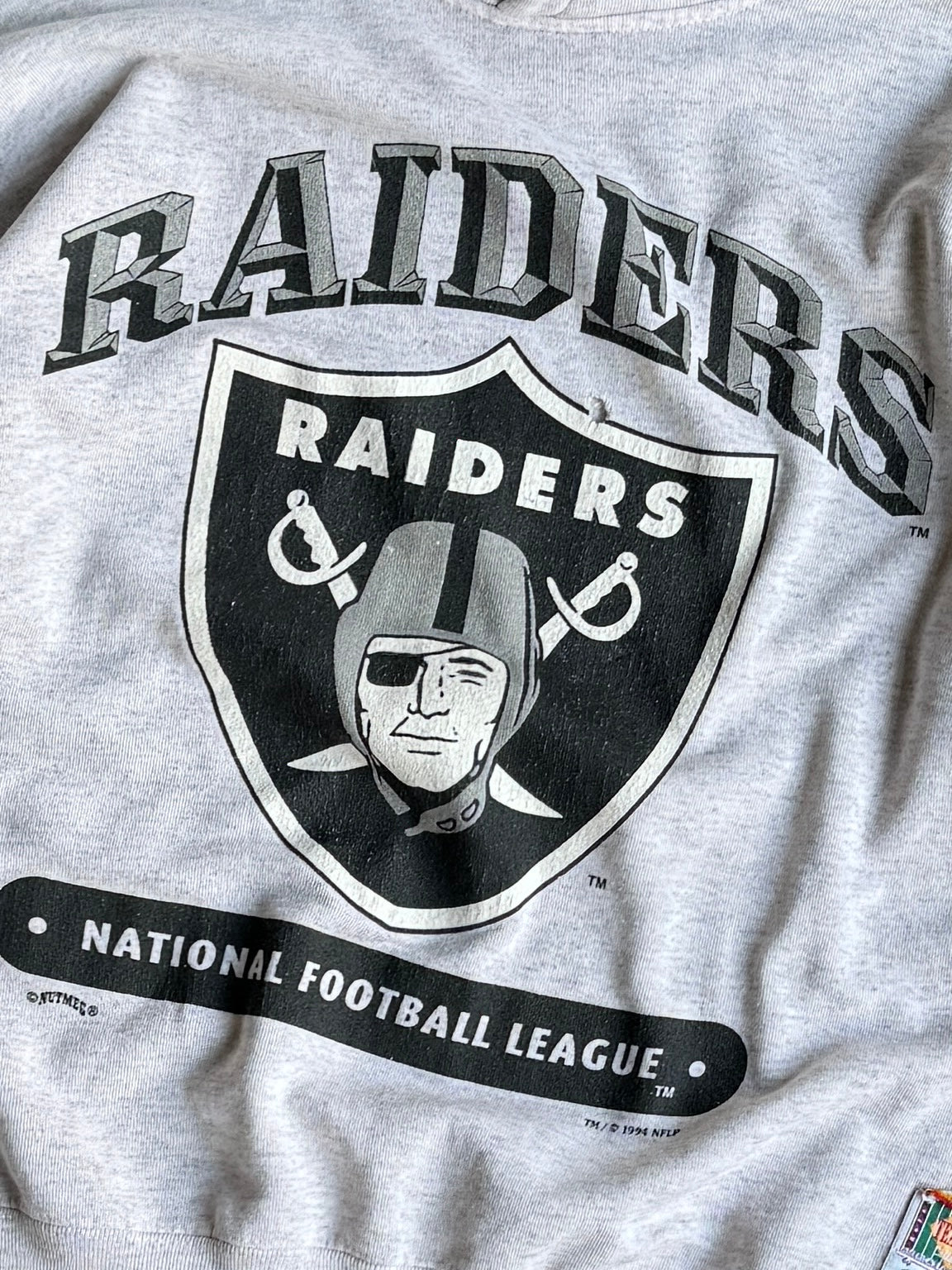 Vintage Raiders NFL Crew - M