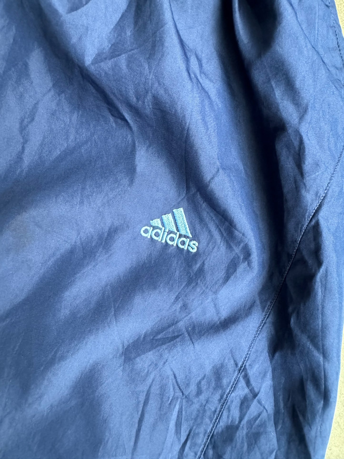 Vintage Y2K Navy Adidas Track Pants - L