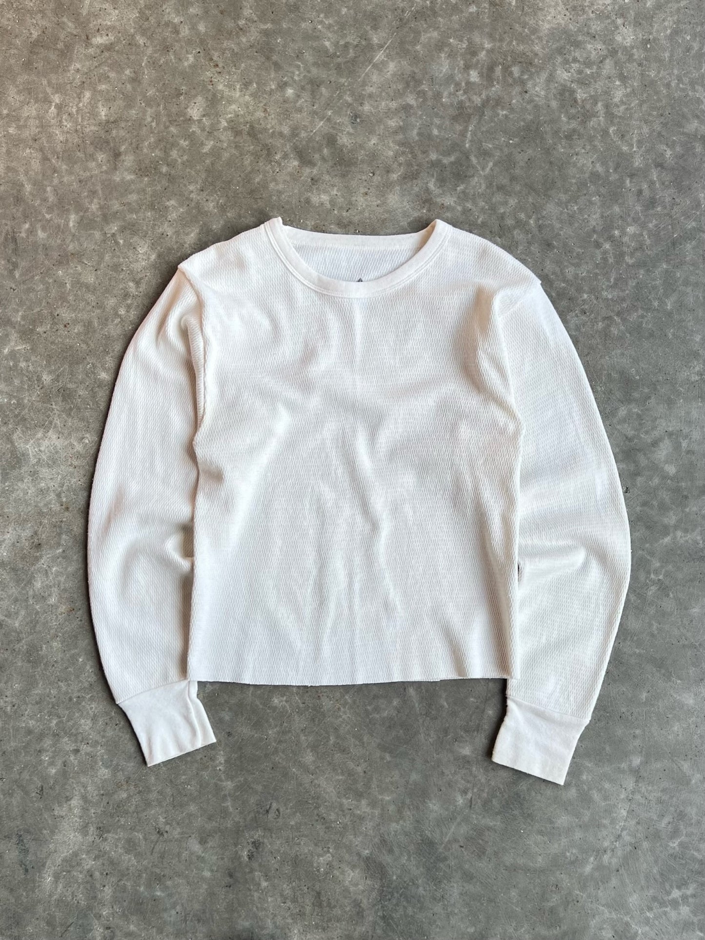 Vintage White Indera Thermal - XL