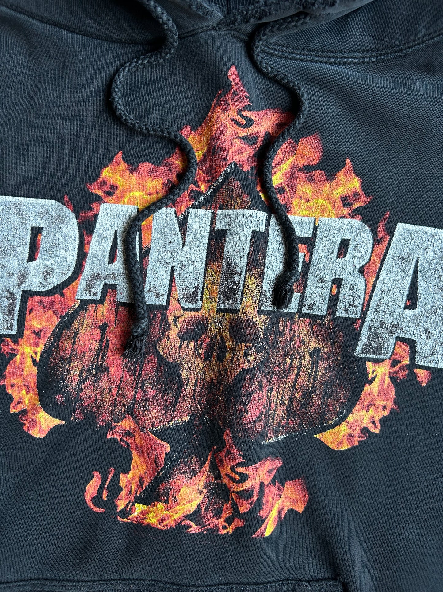 Vintage Pantera Fire Hoodie - S