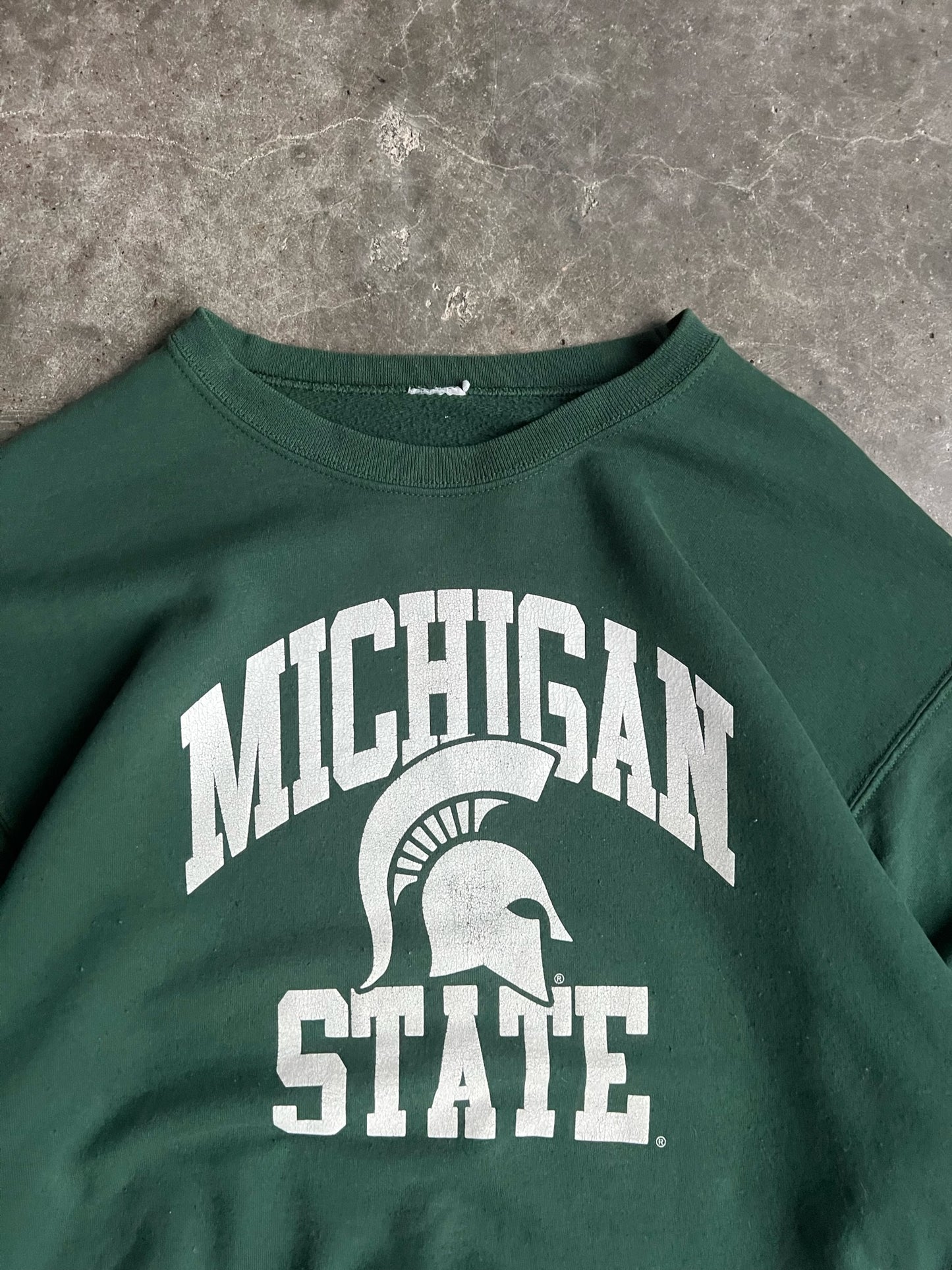 Vintage Michigan State Spartans Crew - XL