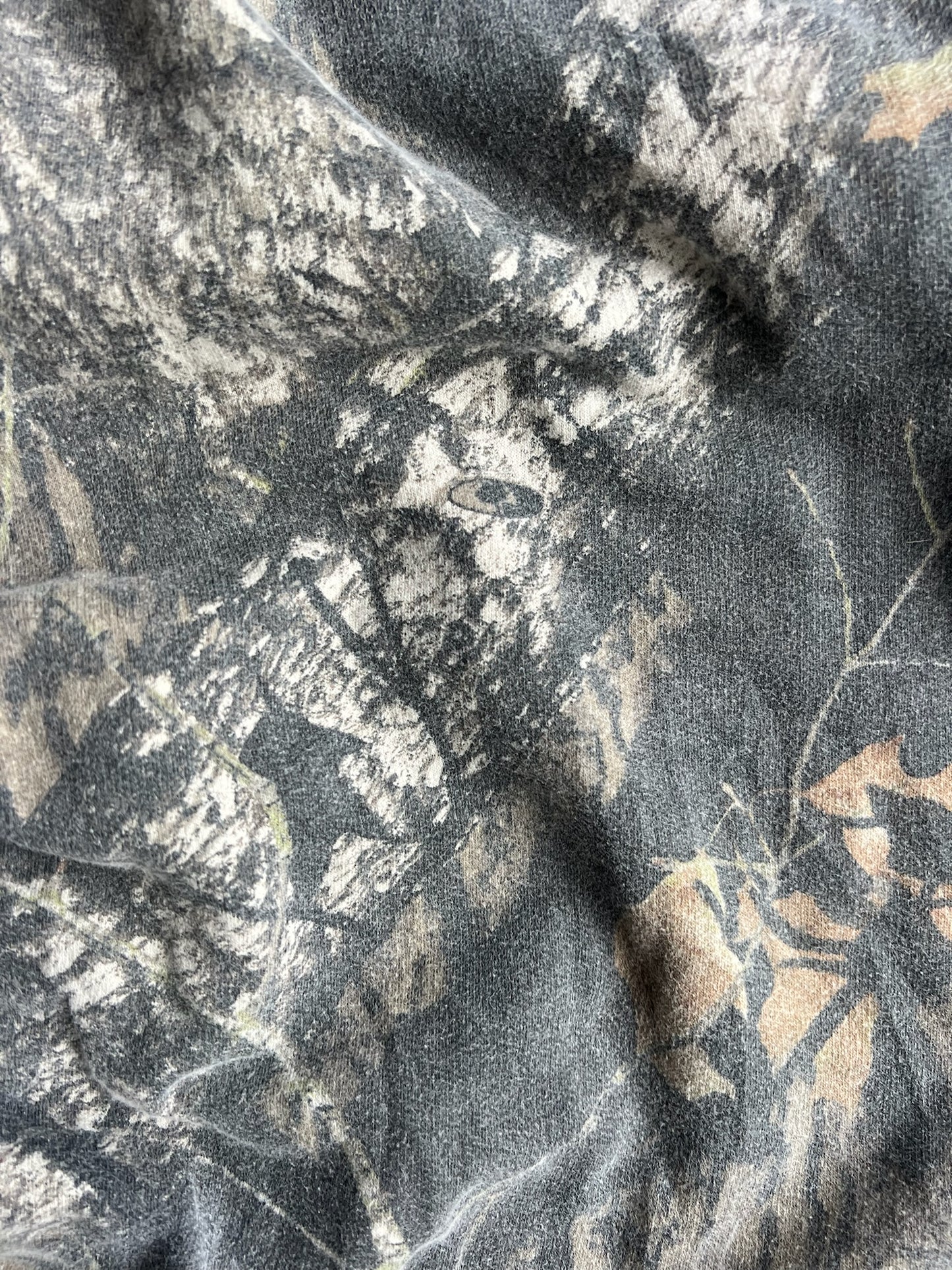 Vintage Faded Camo Sweatpants - L