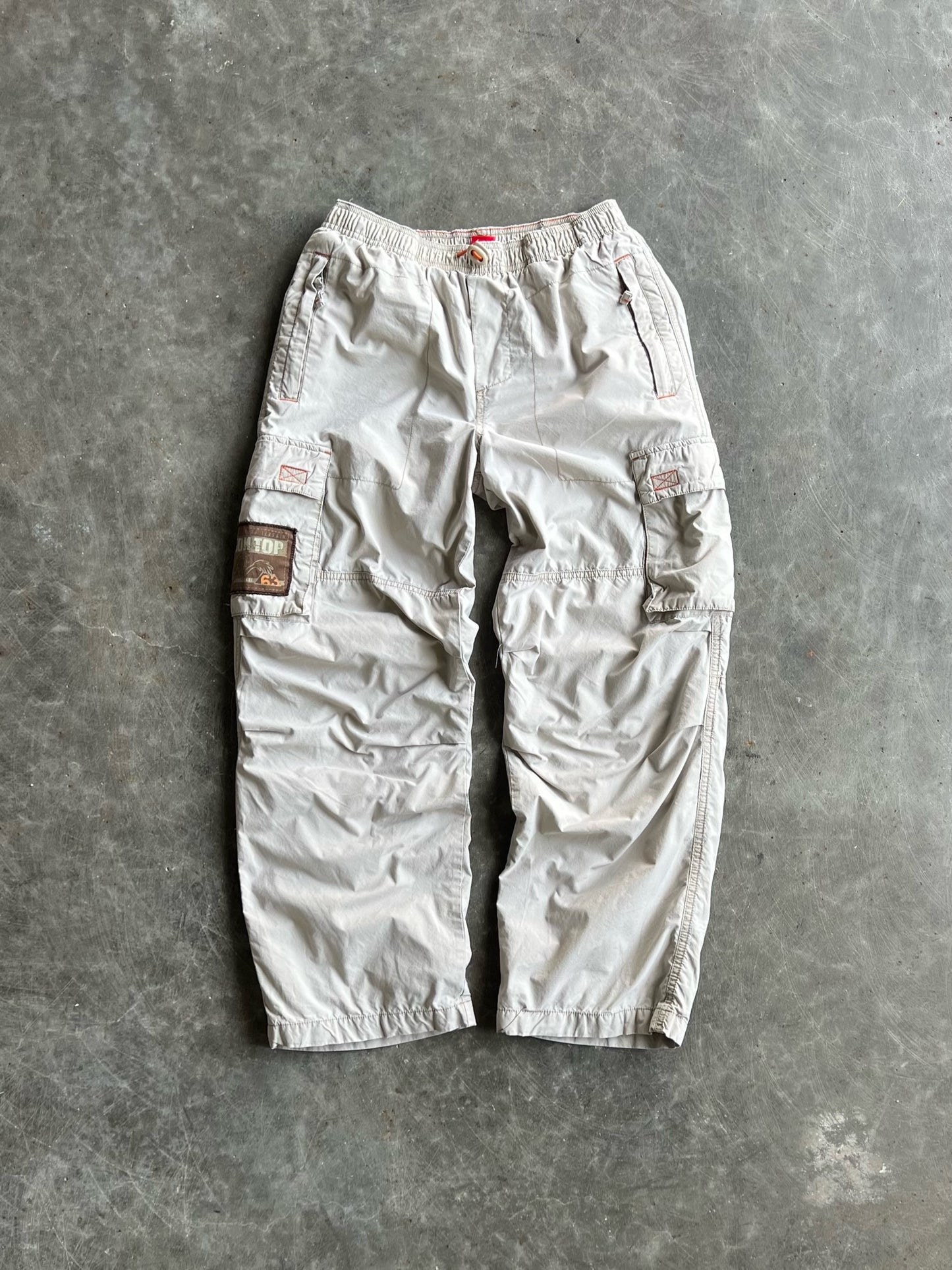 Khaki Camo Lined Mossimo Cargo Pants - L