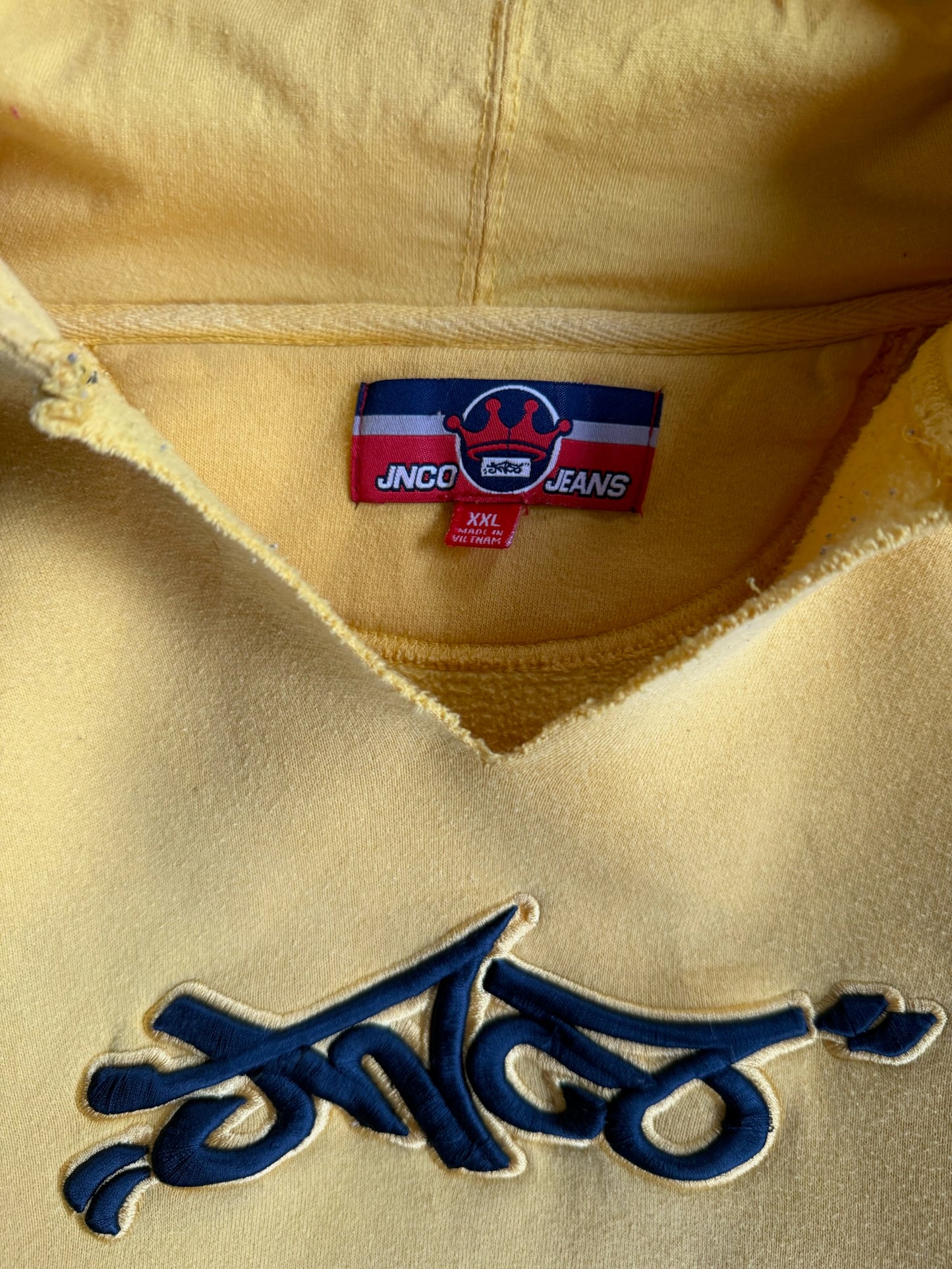 Vintage Yellow JNCO Hoodie - XXL