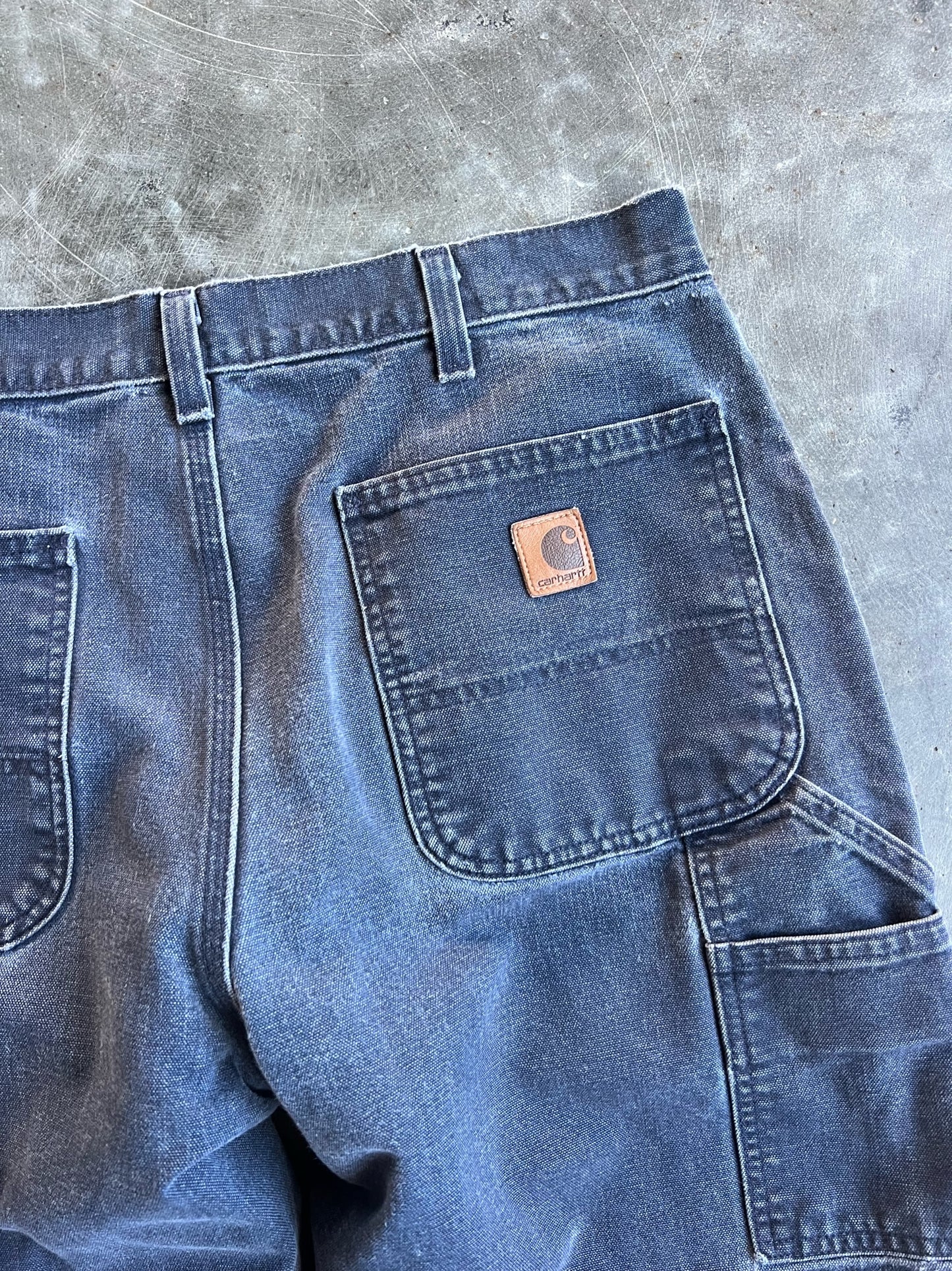 Vintage Navy Carhartt Carpenter Pants - 34