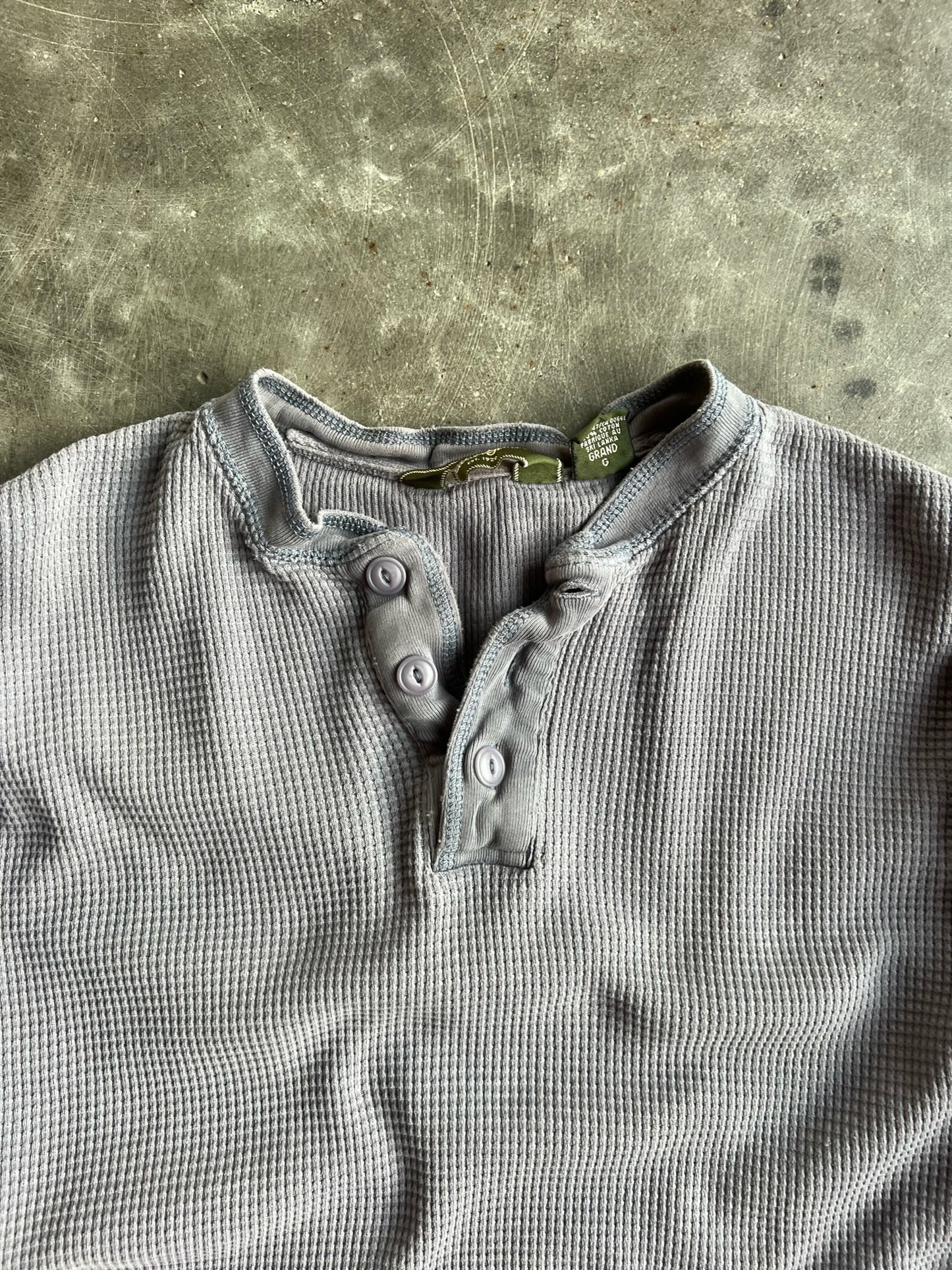 Vintage Grey Eddie Bauer Thermal - L