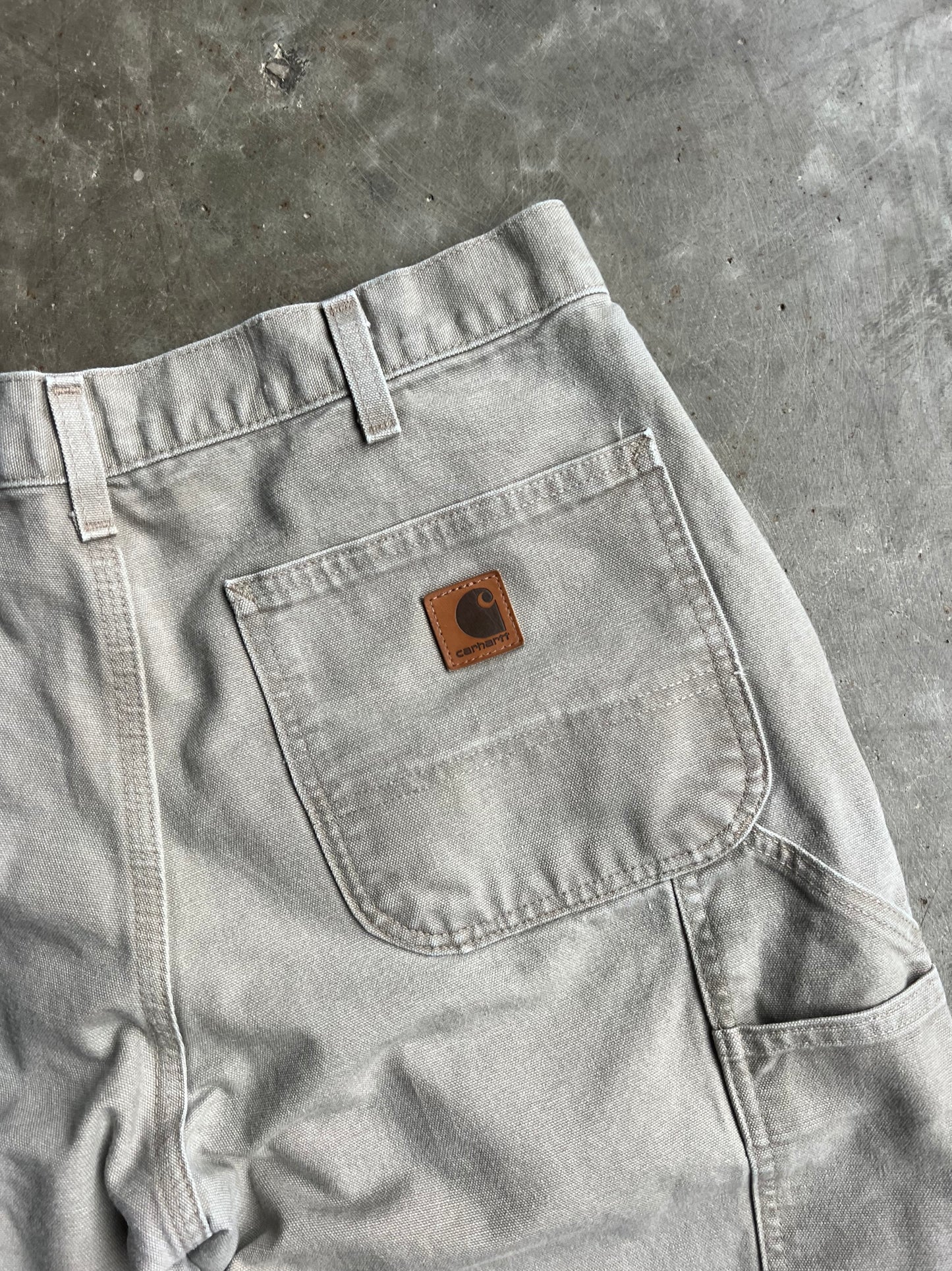 Vintage Beige Carhartt Carpenter Pants - 34