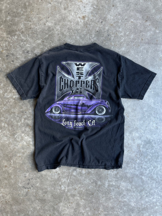 Vintage Black West Coast Choppers Baby Tee - M