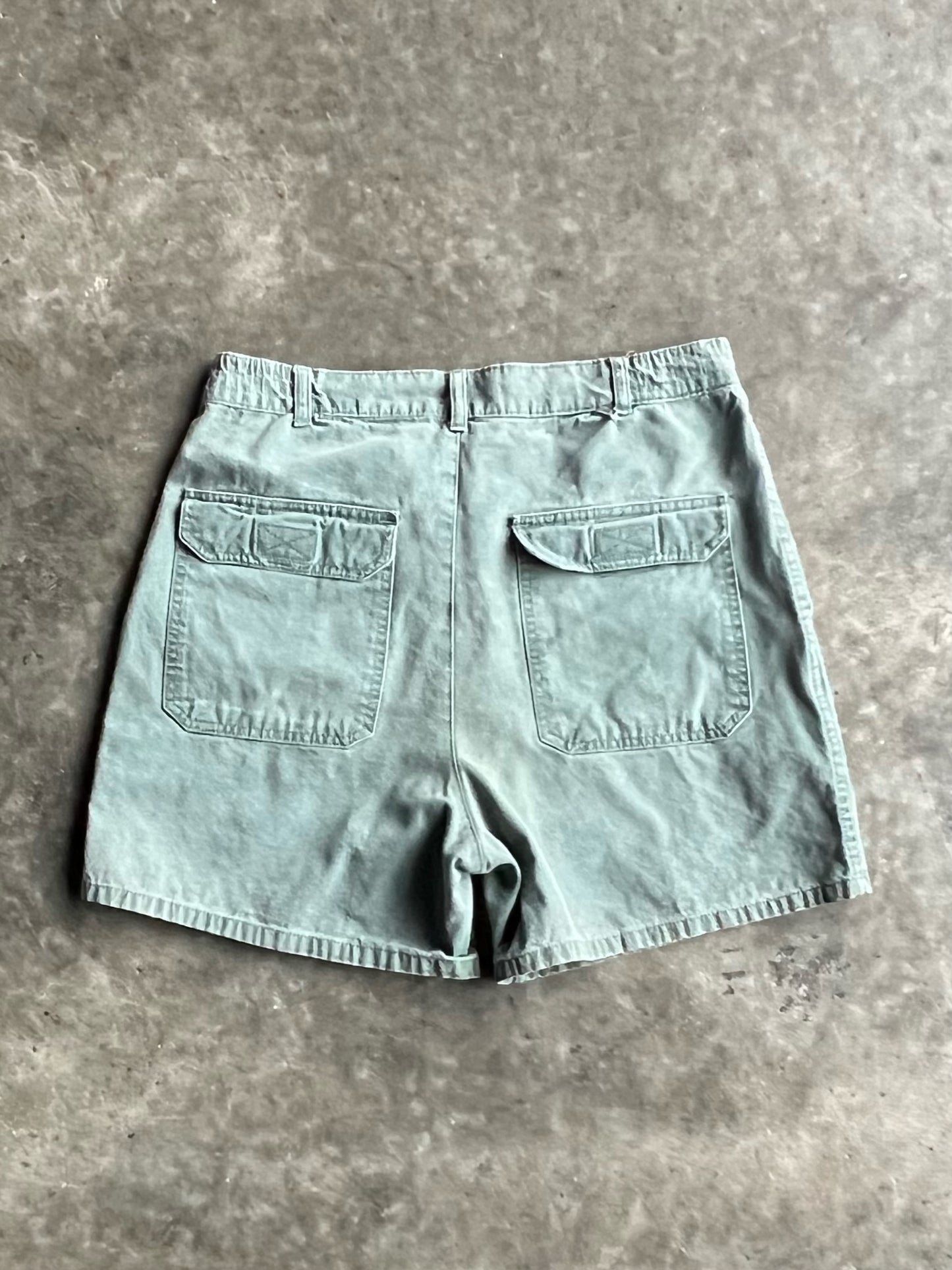 Vintage Green Woolrich Shorts - M