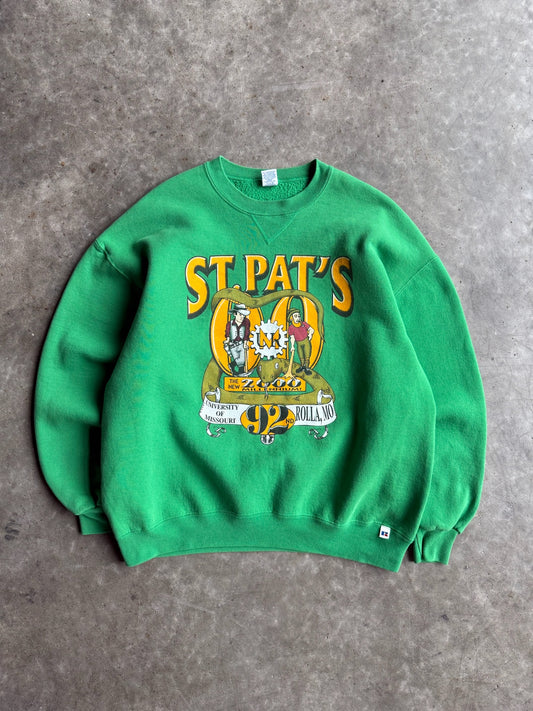 Vintage University of Missouri Rolla 2000 St. Pat’s Crew - XL