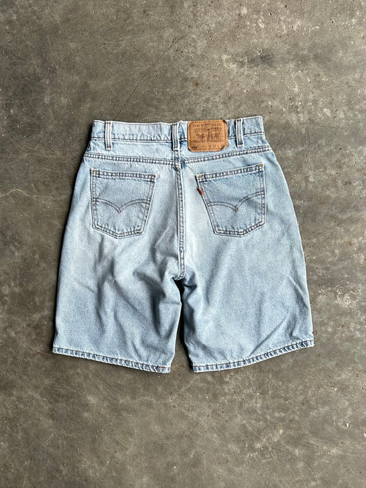 Vintage Levi’s 560 Orange Tab Denim Shorts - 28