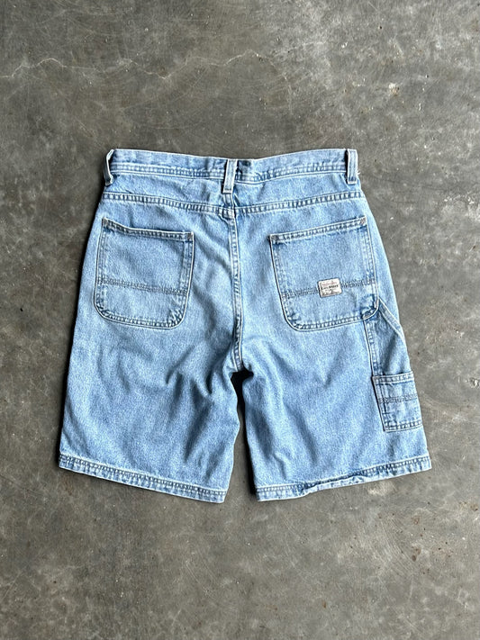 Vintage Light Wash Eddie Bauer Denim Shorts - 32