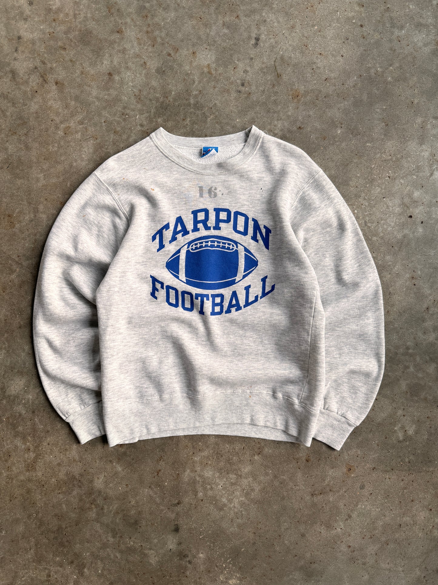 Vintage Tarpon Football Champion Crew - L