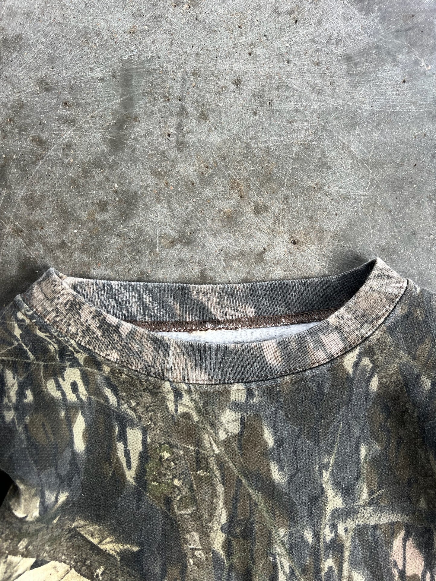 Vintage Camo Crew - XL