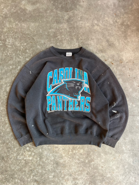 Vintage Carolina Panthers Crew - XL