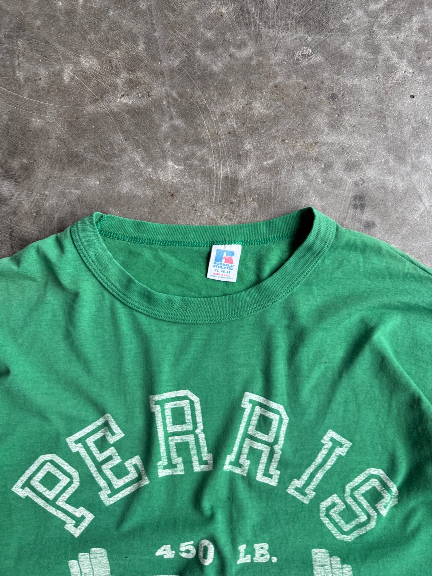 Vintage Green Perris Football Shirt - XL