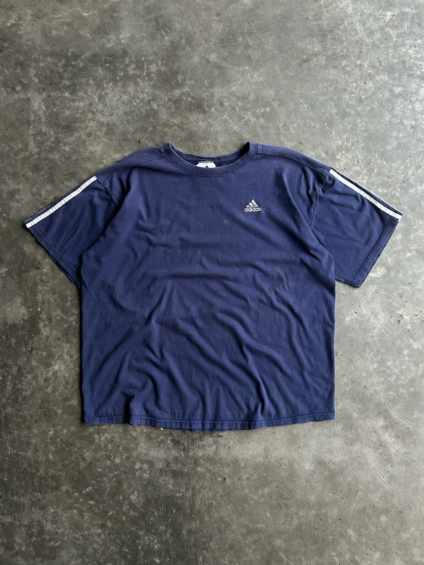 Vintage Navy Adidas Shirt - XL